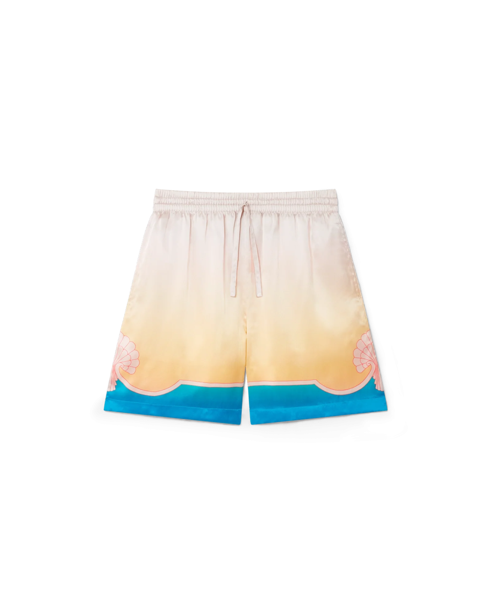 L'Arc Coloré Silk Shorts