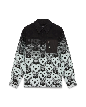 Gradient Monogram Shacket