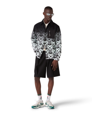 Gradient Monogram Shacket