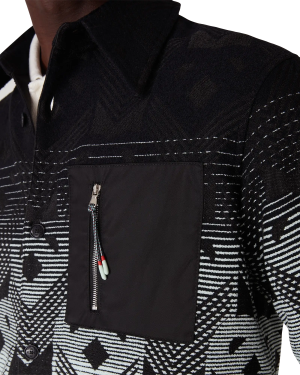 Gradient Monogram Shacket