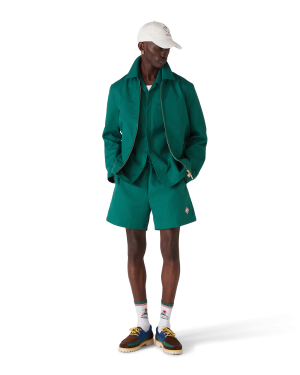 Cotton Monogram Jacquard Jacket