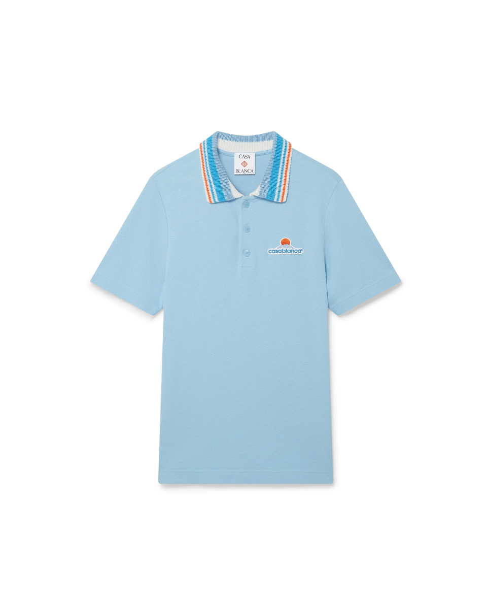 Knit Pique Short Sleeve Polo Shirt