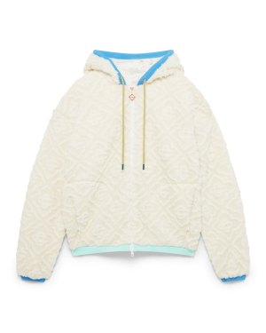 Monogram Jacquard Fleece Jacket