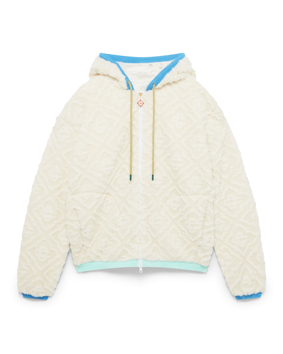 Monogram Jacquard Fleece Jacket