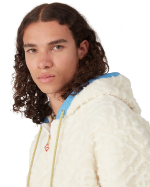 Monogram Jacquard Fleece Jacket