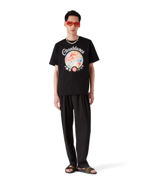 Mushroom Emblem Short Sleeve T-Shirt