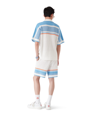 Cotton Tennis Crochet Shorts