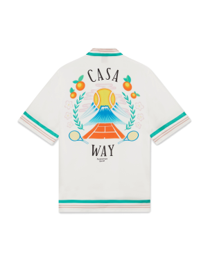 Casa Way Short Sleeve Silk Shirt