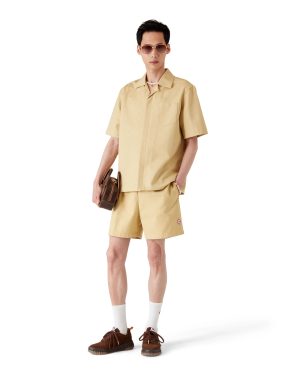 Cotton Monogram Jacquard Shorts