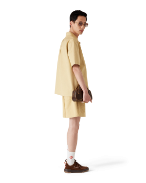 Cotton Monogram Jacquard Shorts