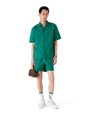 Cotton Monogram Jacquard Shorts