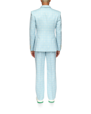 Double Breasted Jacquard Jacket