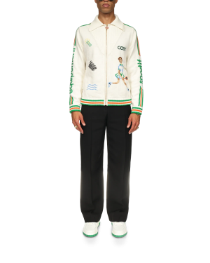 Le Jeu Intarsia Knit Jacket