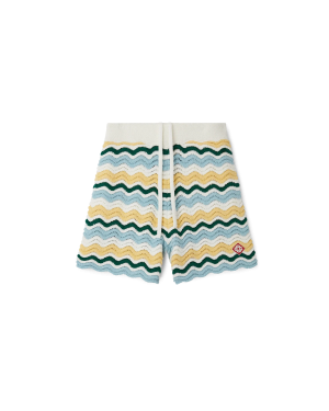Wavy Boucle Shorts