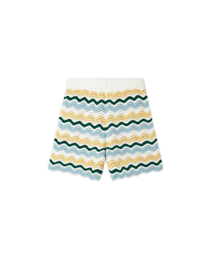 Wavy Boucle Shorts