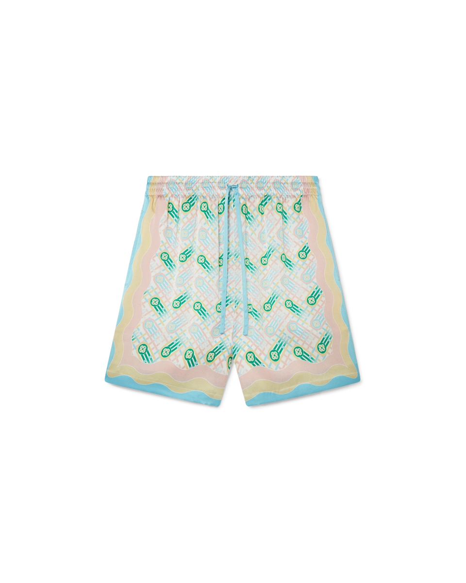 Ping Pong Silk Shorts