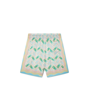 Ping Pong Silk Shorts