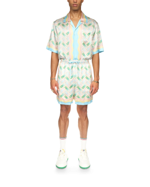 Ping Pong Silk Shorts