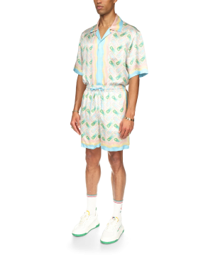 Ping Pong Silk Shorts