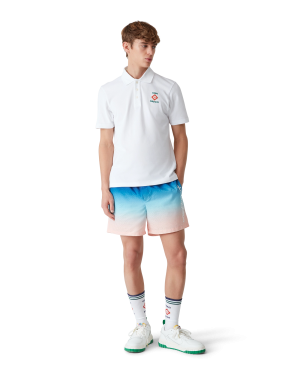 Logo Pique Polo Shirt