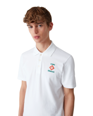 Logo Pique Polo Shirt