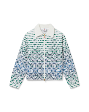 Monogram Gradient Towelling Jacket