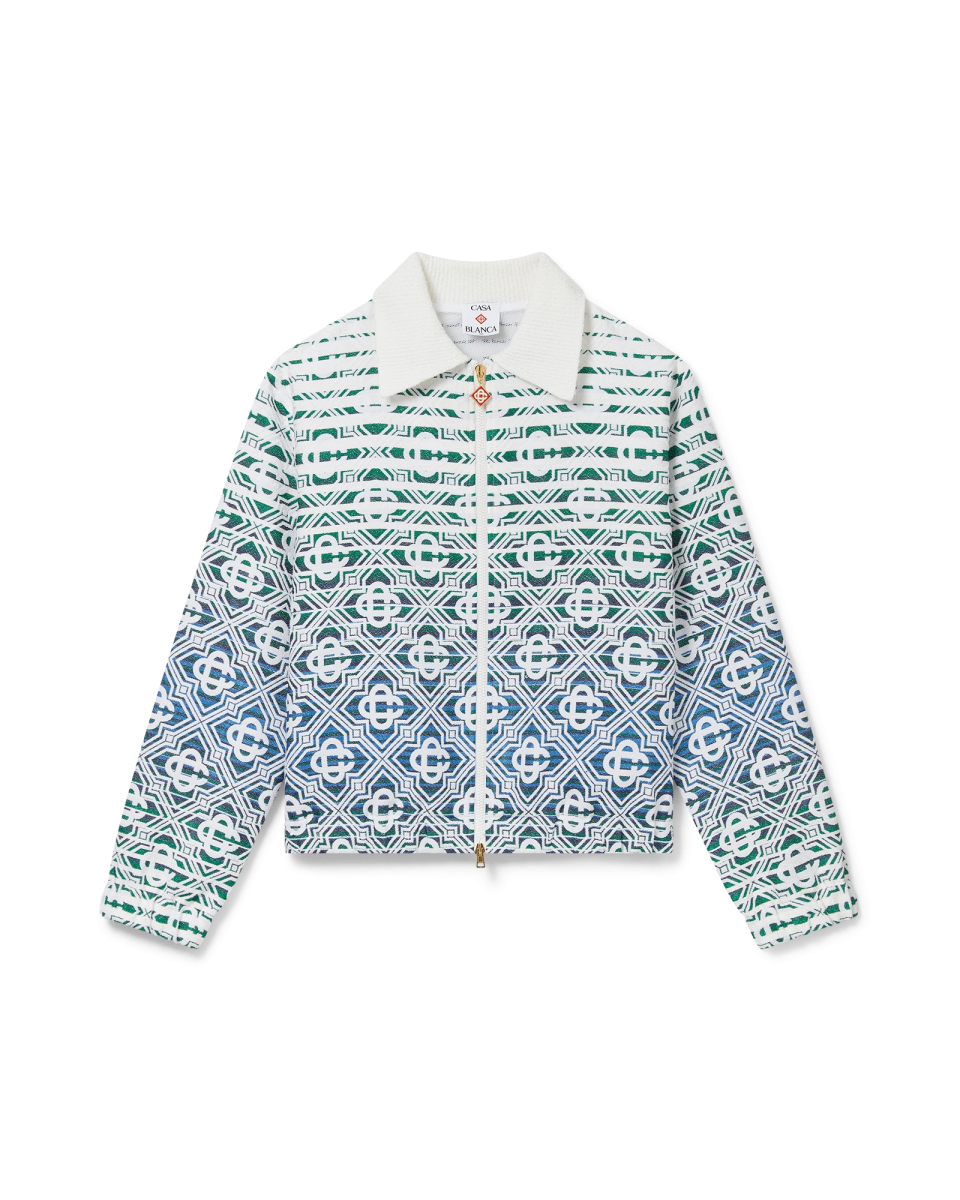 Monogram Gradient Towelling Jacket