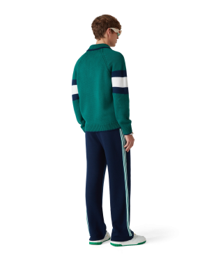 Colourblock Polo Shirt