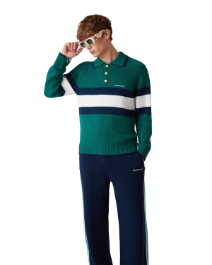 Colourblock Polo Shirt