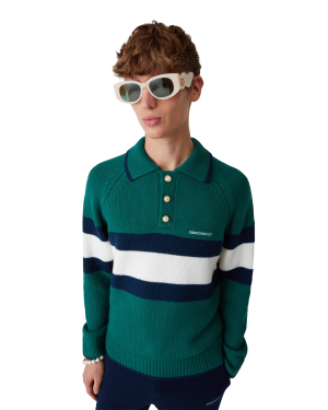 Colourblock Polo Shirt
