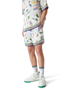 Le Vase Brise Silk Shorts