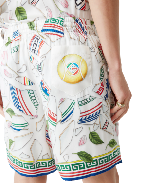 Le Vase Brise Silk Shorts