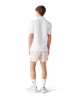 Embroidered Motif Swim Shorts