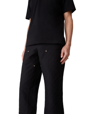Jacquard Cargo Trousers