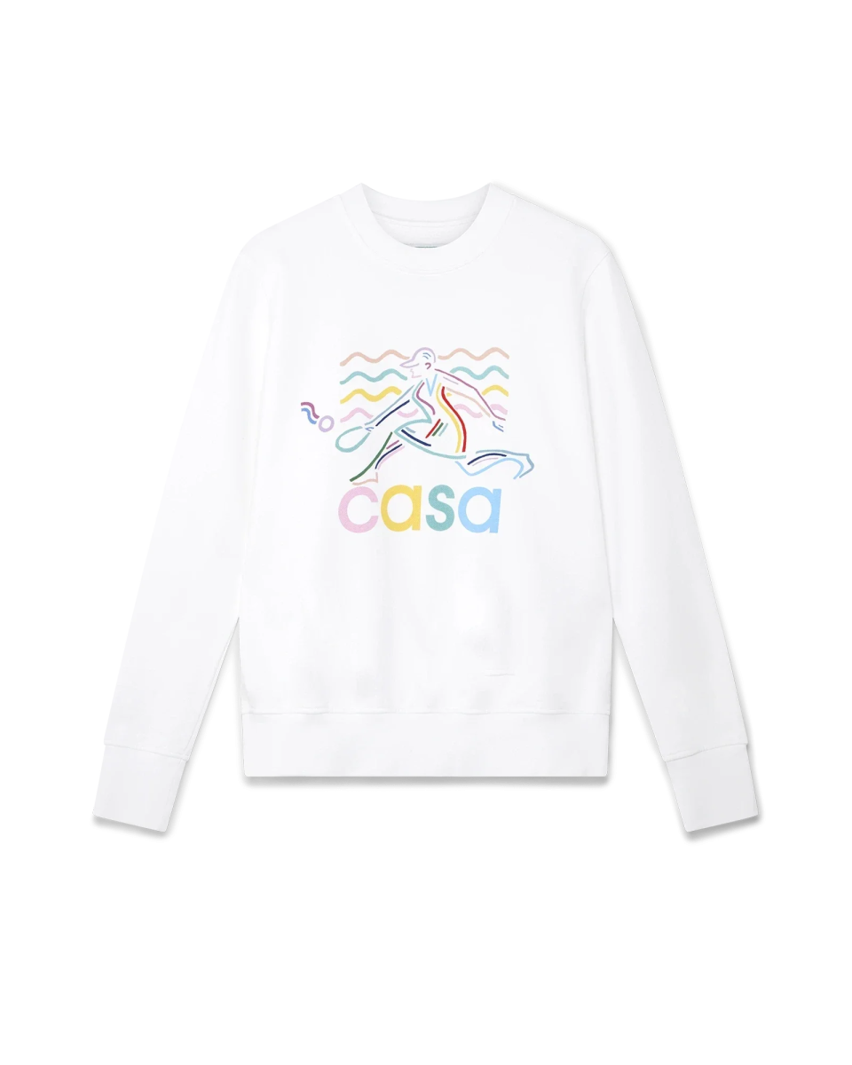 Beach Girl Tennis Sweatshirt