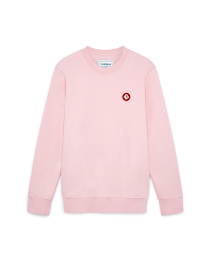 Pink Logo Patch Sweatshirt