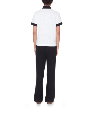 Black Wool Tailoring Trousers