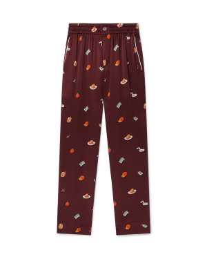 Vices Silk Satin Pyjama Trousers