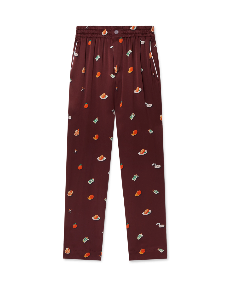 Vices Silk Satin Pyjama Trousers