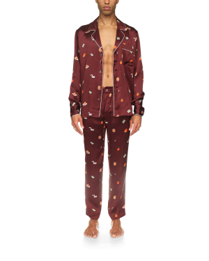 Vices Silk Satin Pyjama Trousers