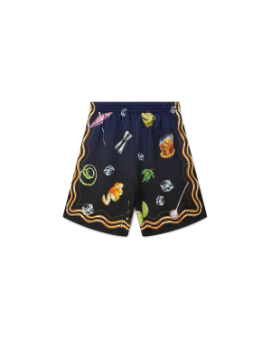 Casa Club Nuit Viscose Shorts