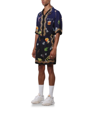 Casa Club Nuit Viscose Shorts