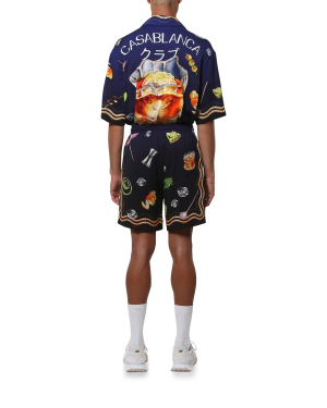 Casa Club Nuit Viscose Shorts