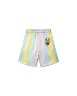 Casa Shell Wave Silk Shorts