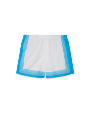 Blue Gradient Swim Trunks