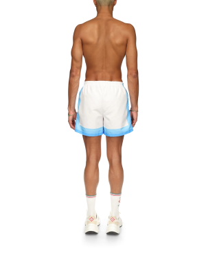 Blue Gradient Swim Trunks
