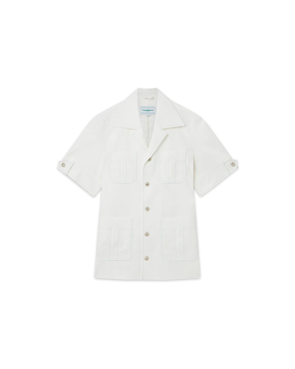 Short Sleeve Safari Jacket