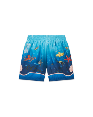 Fond Marin Silk Shorts