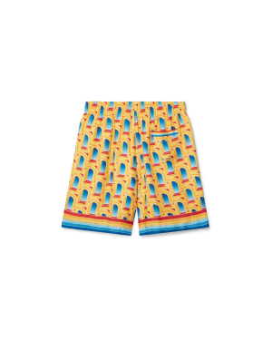 L’Arche De Jour Silk Shorts