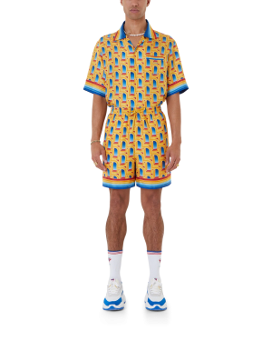 L’Arche De Jour Silk Shorts